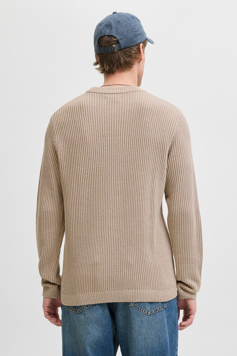 Jack & Jones Dover Knit Crew Neck SN Moonbeam