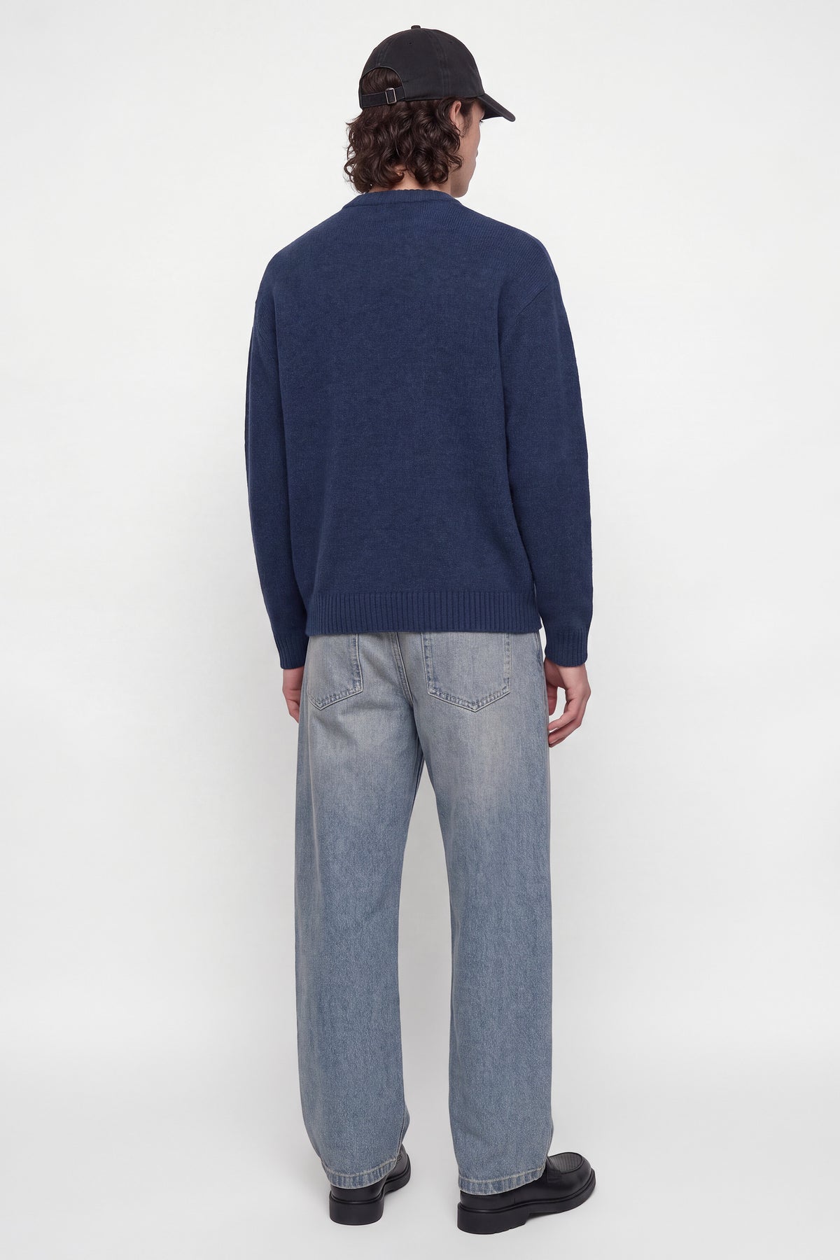 Jack & Jones Soho Ollie Knit Crew Neck SN Navy Blazer