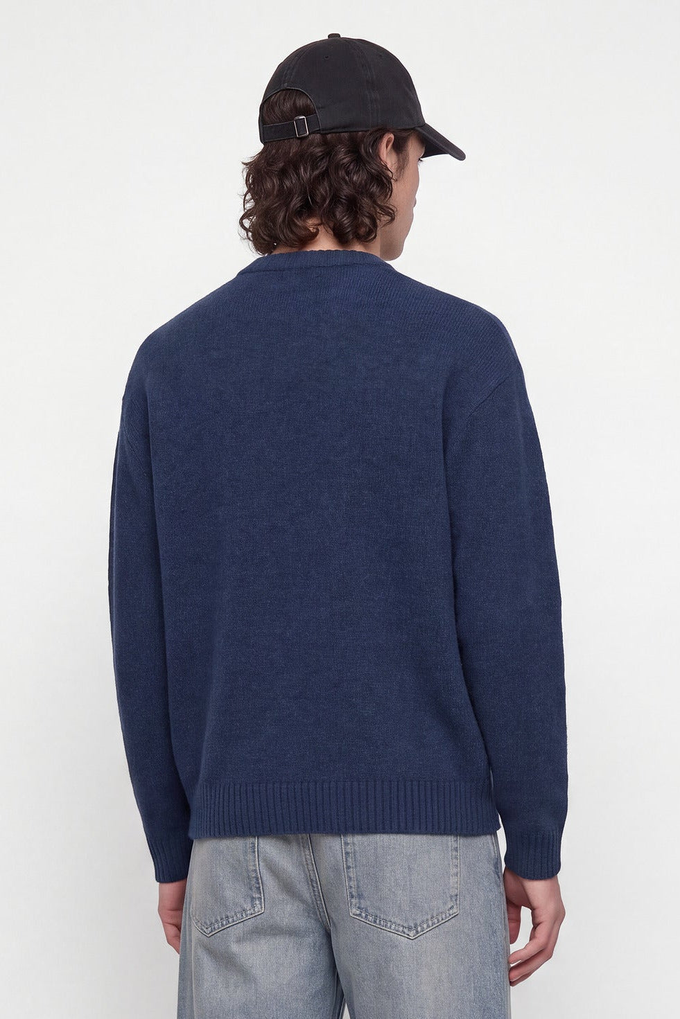 Jack & Jones Soho Ollie Knit Crew Neck SN Navy Blazer