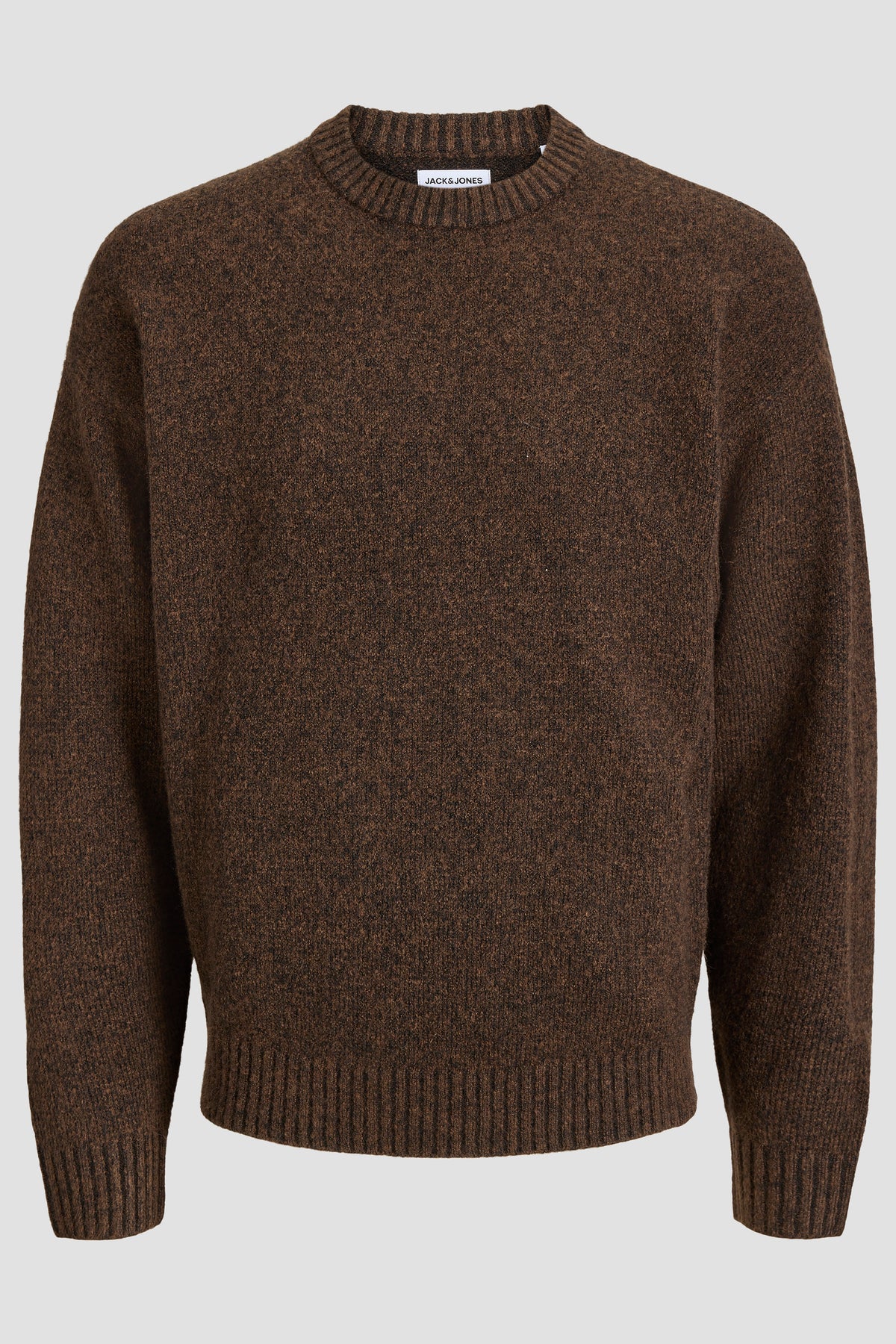 Jack & Jones Soho Ollie Knit Crew Neck SN Cocoa