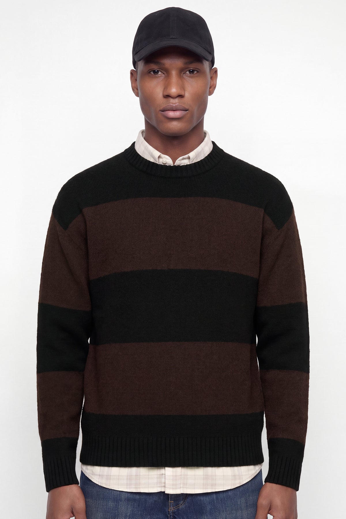 Jack & Jones Soho Ollie Knit Crew Neck SN Black