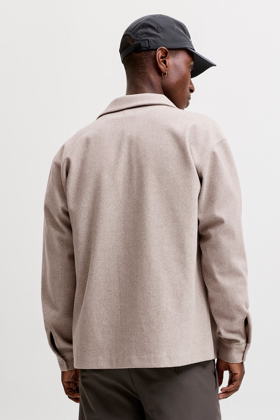 Jack & Jones Regent Overshirt Ls Oatmeal