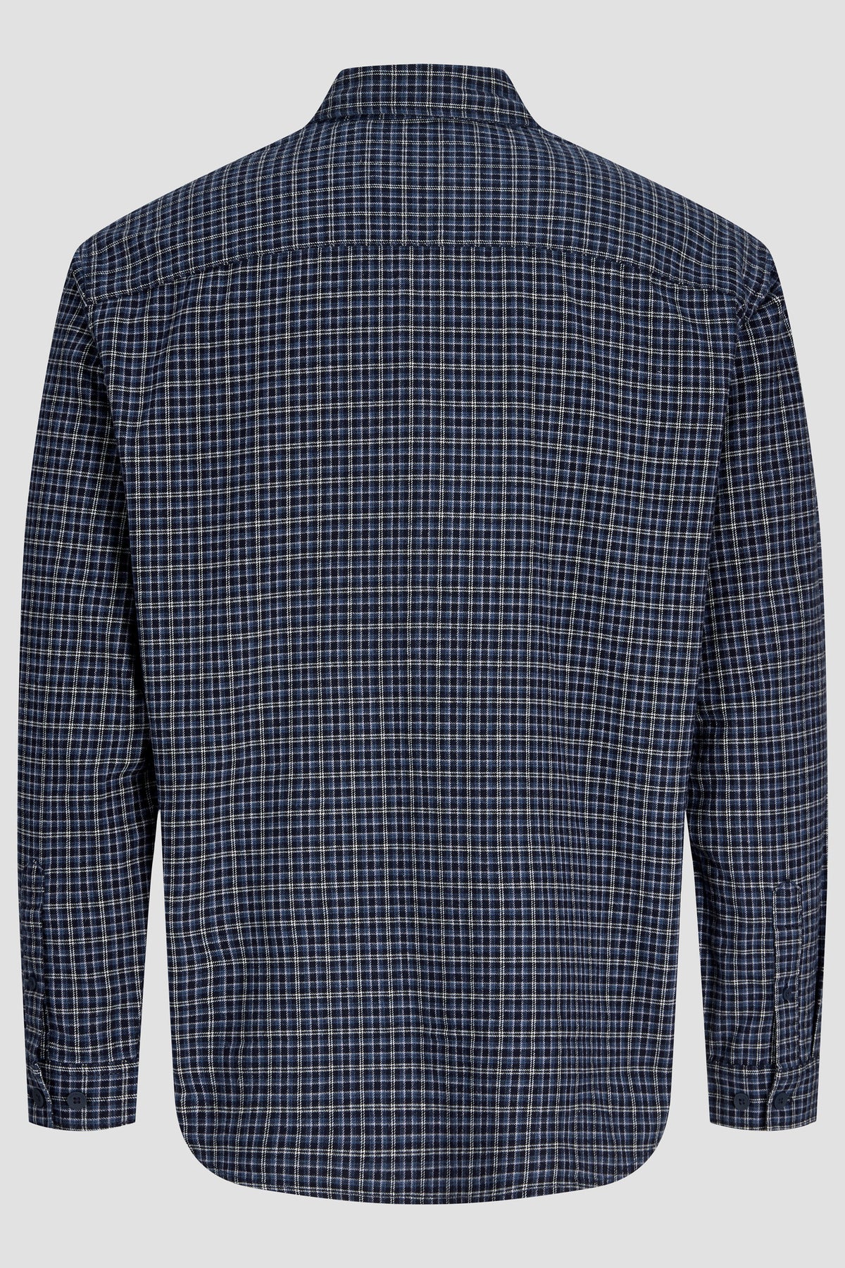 Jack & Jones Carter Check Shirt LS SN Navy Blazer