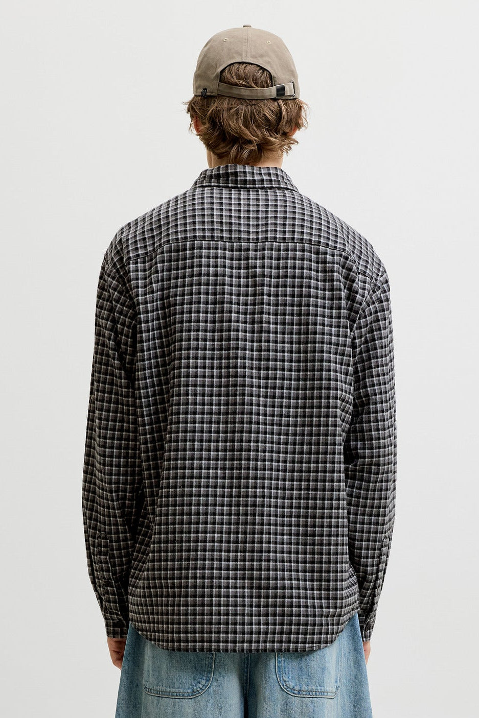 Jack & Jones Carter Check Shirt LS SN Black
