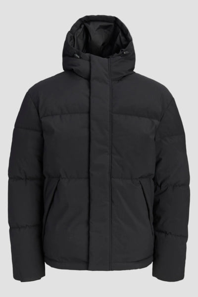 Jack & Jones Soho Puffer Hood Black