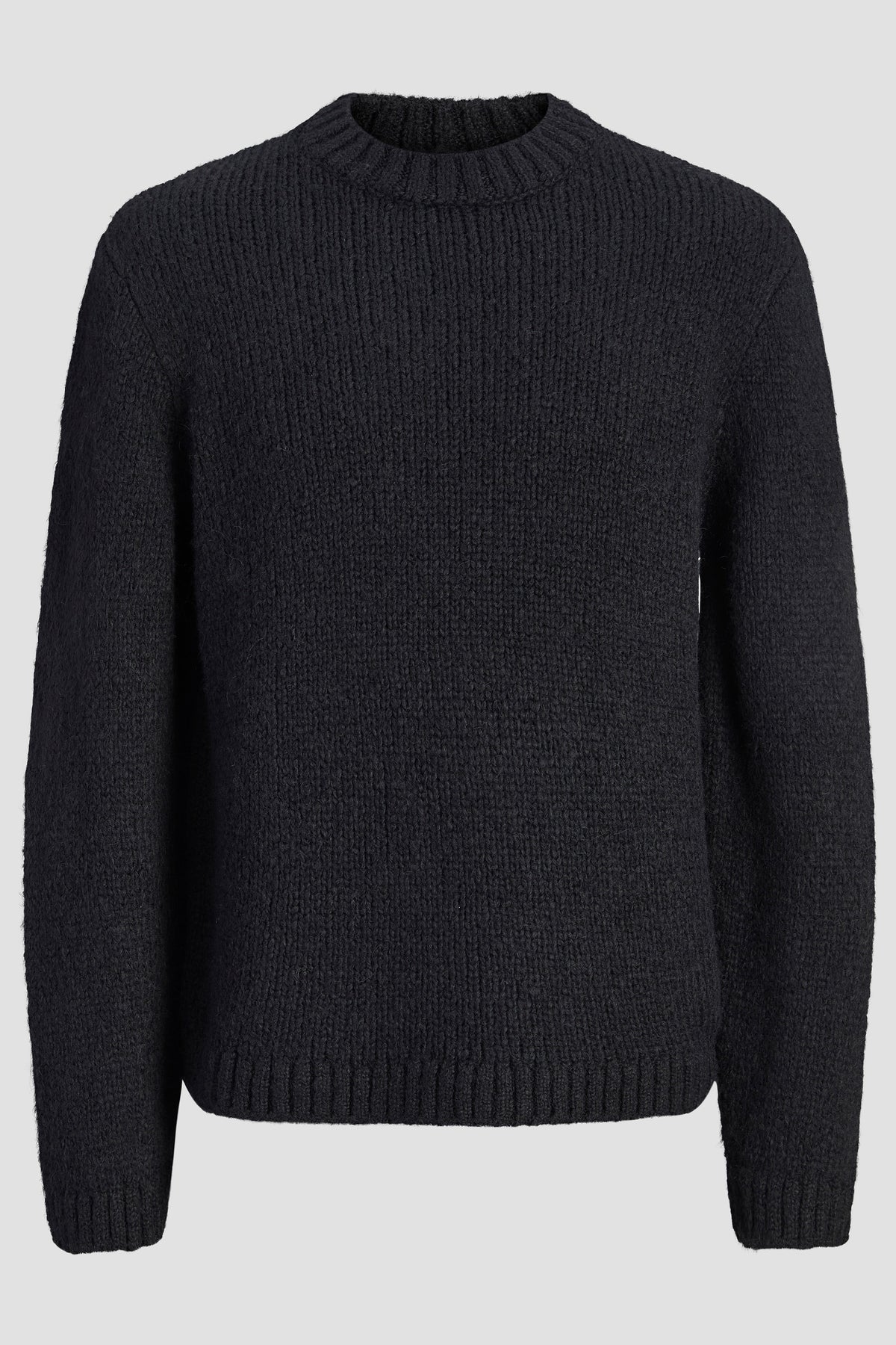 Jack & Jones Salamanco Knit Crew Neck Black
