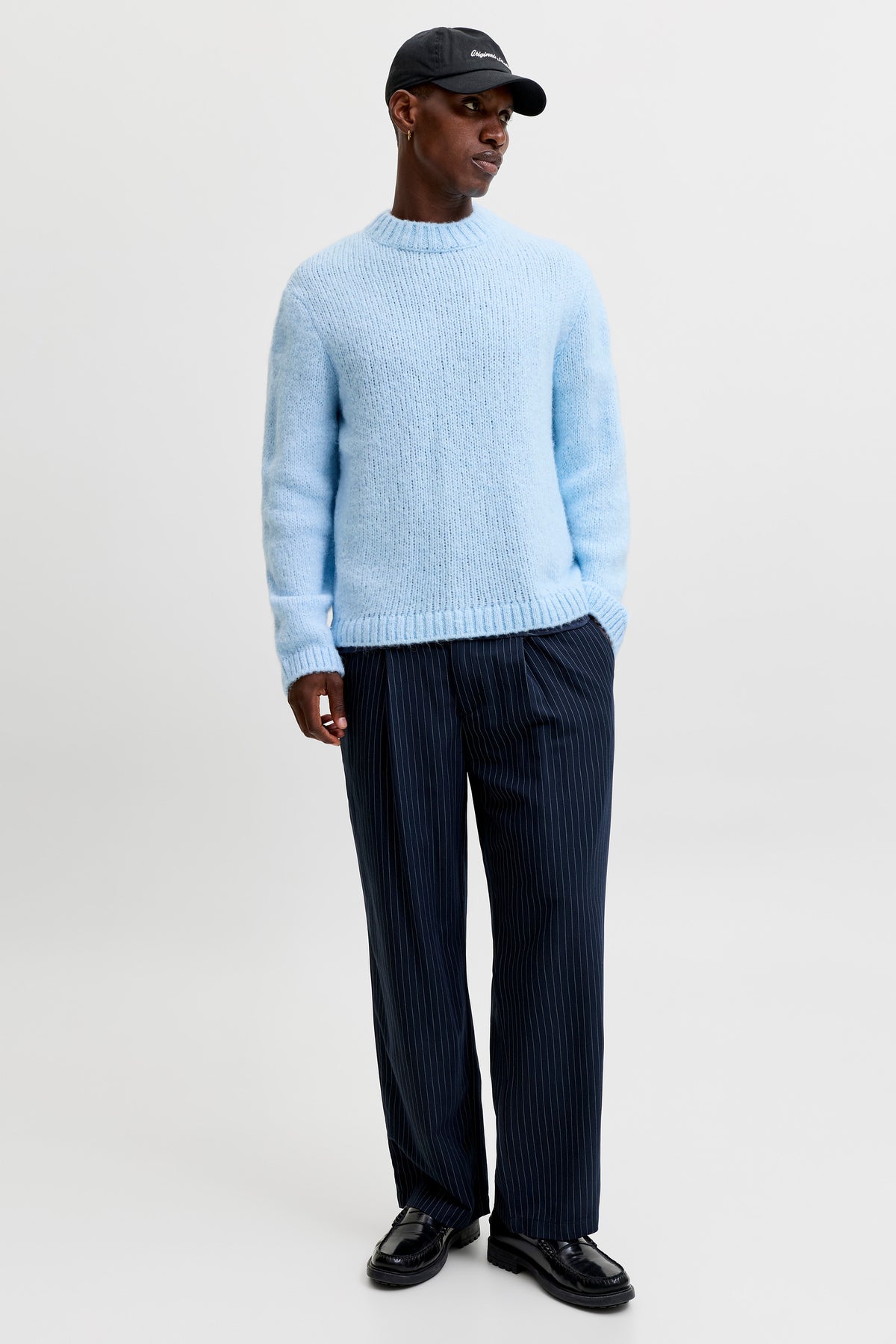Jack & Jones Salamanco Knit Crew Neck Cashmere Blue