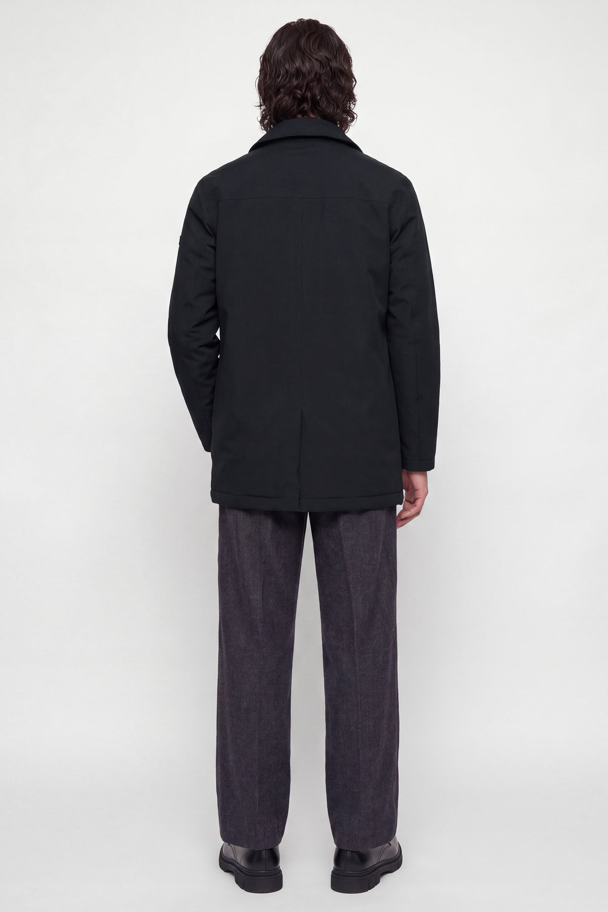 Jack & Jones Bladevon Mac Coat Black