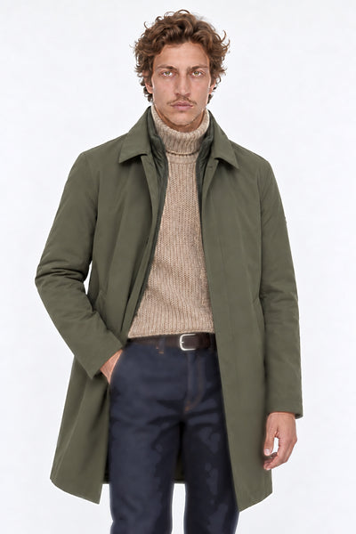 Jack & Jones Bladevon Mac Coat Forest Night