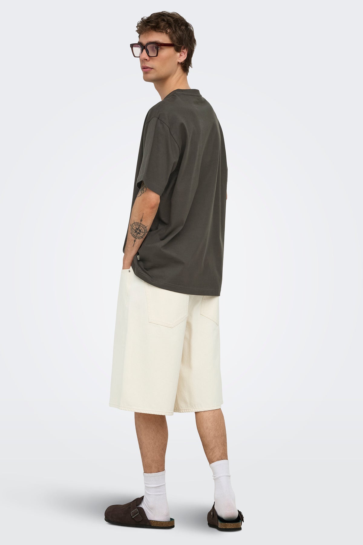 Only & Sons Fred Life Rlx SS Tee Beluga