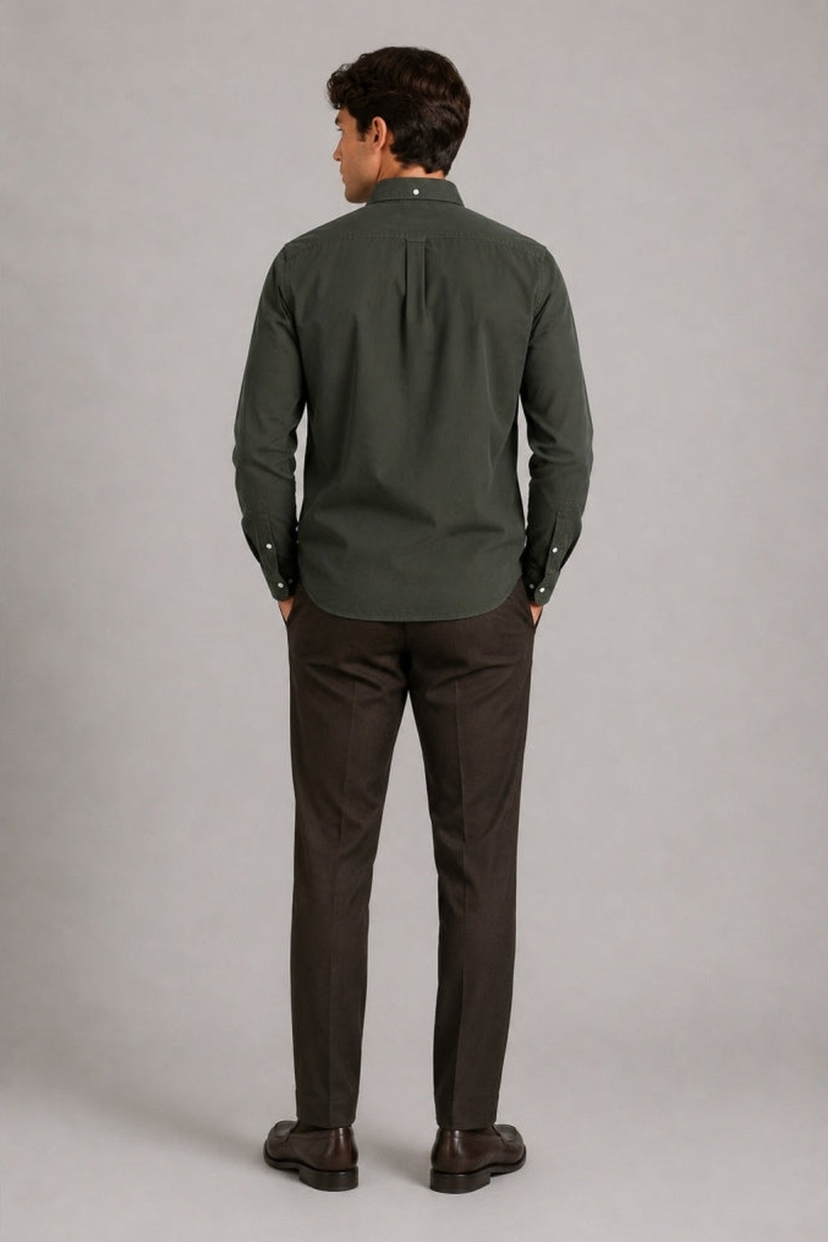 Clean Cut Copenhagen Eske Oxford Dark Forest