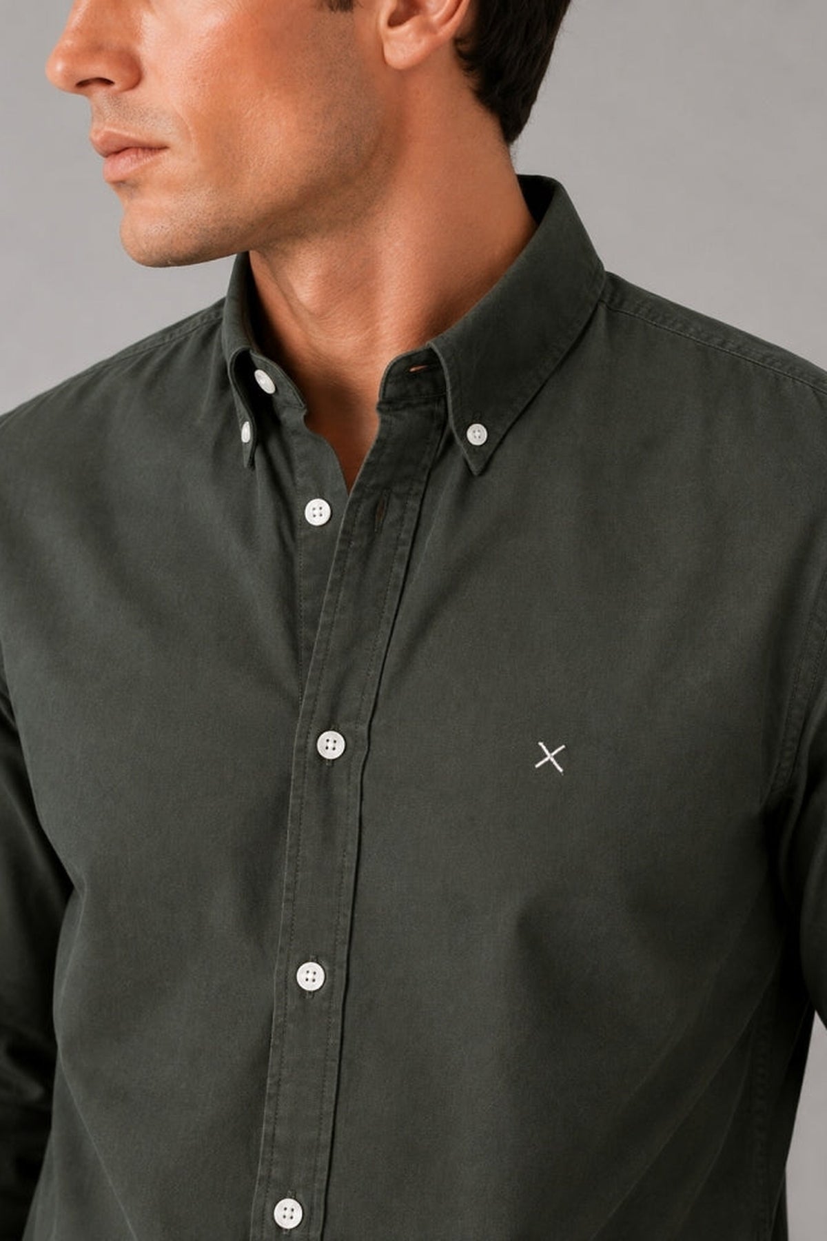 Clean Cut Copenhagen Eske Oxford Dark Forest