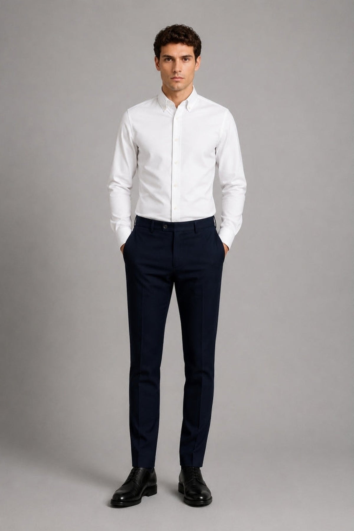 Clean Cut Copenhagen Eske Oxford Skjorte White