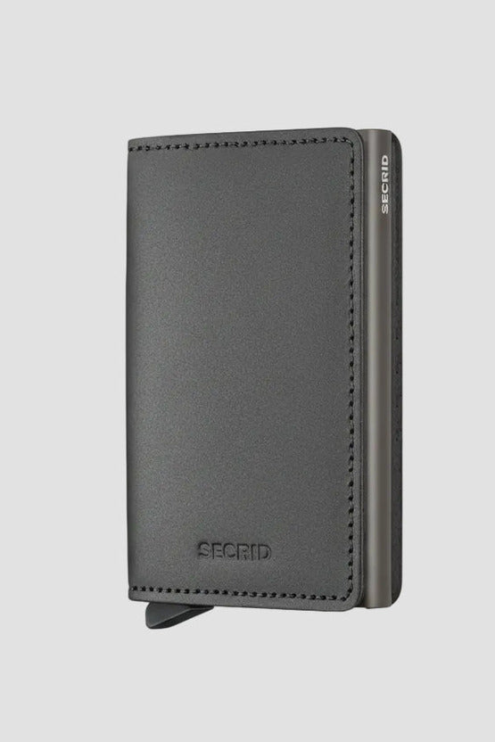 Secrid Slimwallet Matte Satin Grey
