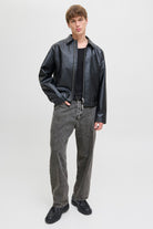 Jack & Jones Alex Basic Sq 734 Black Denim