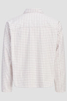 Jack & Jones Austin Clean Check Shirt Snow White
