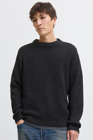 Jack & Jones Dover Knit Crew Neck SN Black