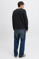Jack & Jones Dover Knit Crew Neck SN Black