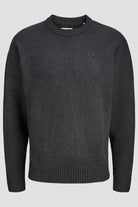 Jack & Jones Soho Ollie Knit Crew Neck SN Asphalt
