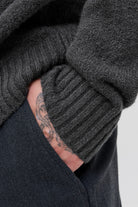 Jack & Jones Soho Ollie Knit Crew Neck SN Asphalt