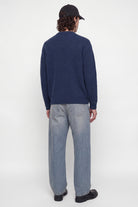 Jack & Jones Soho Ollie Knit Crew Neck SN Navy Blazer