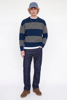 Jack & Jones Soho Ollie Knit Crew Neck SN Navy Blazer