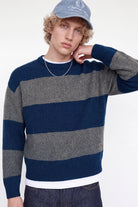 Jack & Jones Soho Ollie Knit Crew Neck SN Navy Blazer