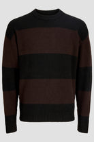 Jack & Jones Soho Ollie Knit Crew Neck SN Black