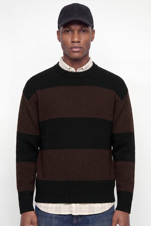 Jack & Jones Soho Ollie Knit Crew Neck SN Black