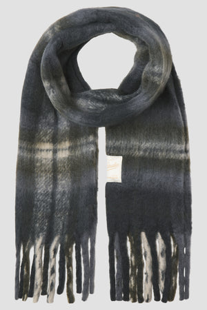 Jack & Jones Norrebro Chunky Scarf Crown Blue