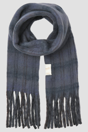 Jack & Jones Norrebro Chunky Scarf Asphalt