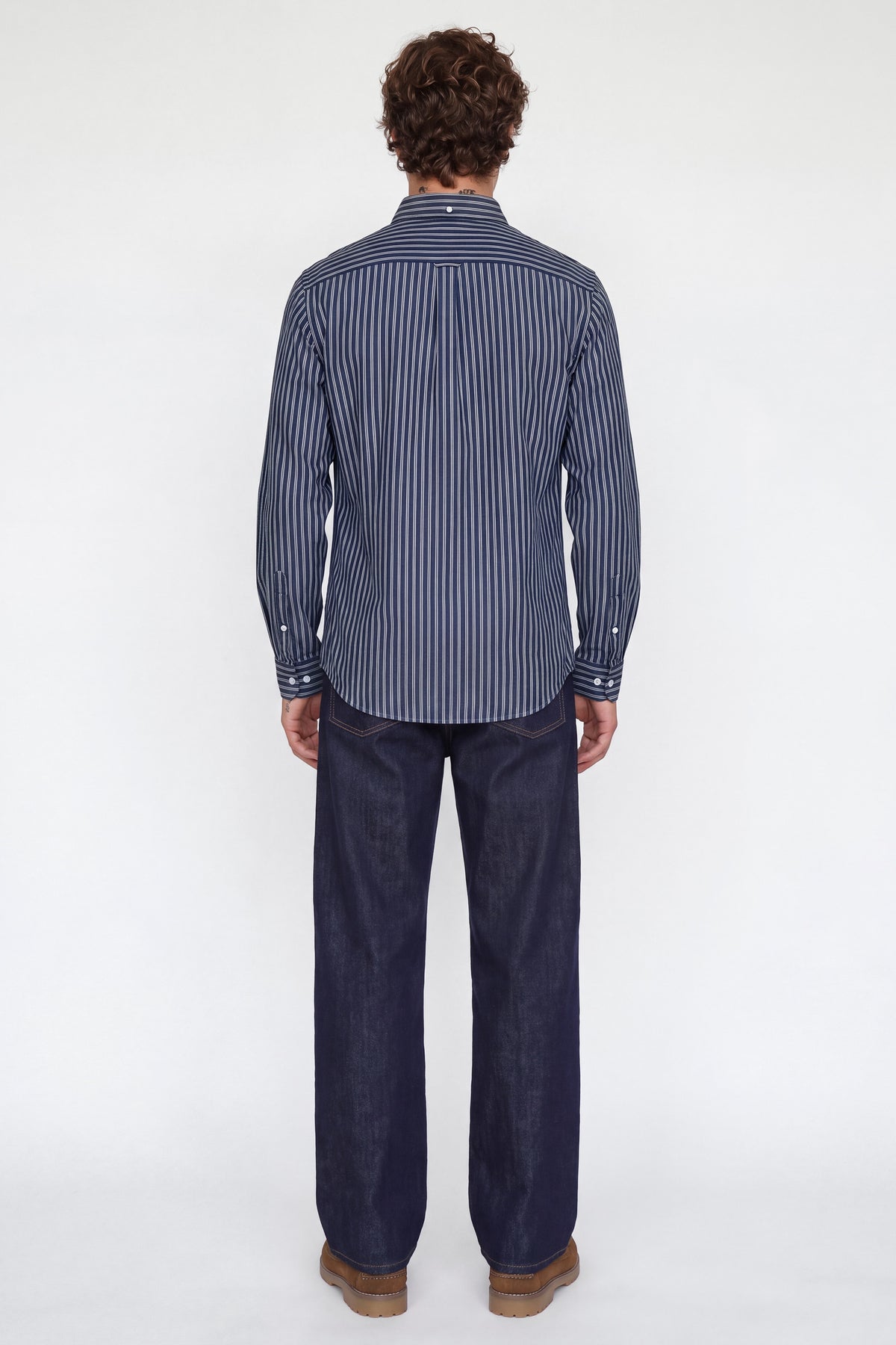 Jack & Jones Harvey Oxford LS Shirt Navy Blazer