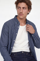 Jack & Jones Harvey Oxford LS Shirt Navy Blazer