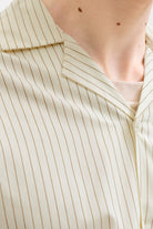 Jack & Jones Menton Poplin Stripe Resort Shirt SS Cloud Dancer