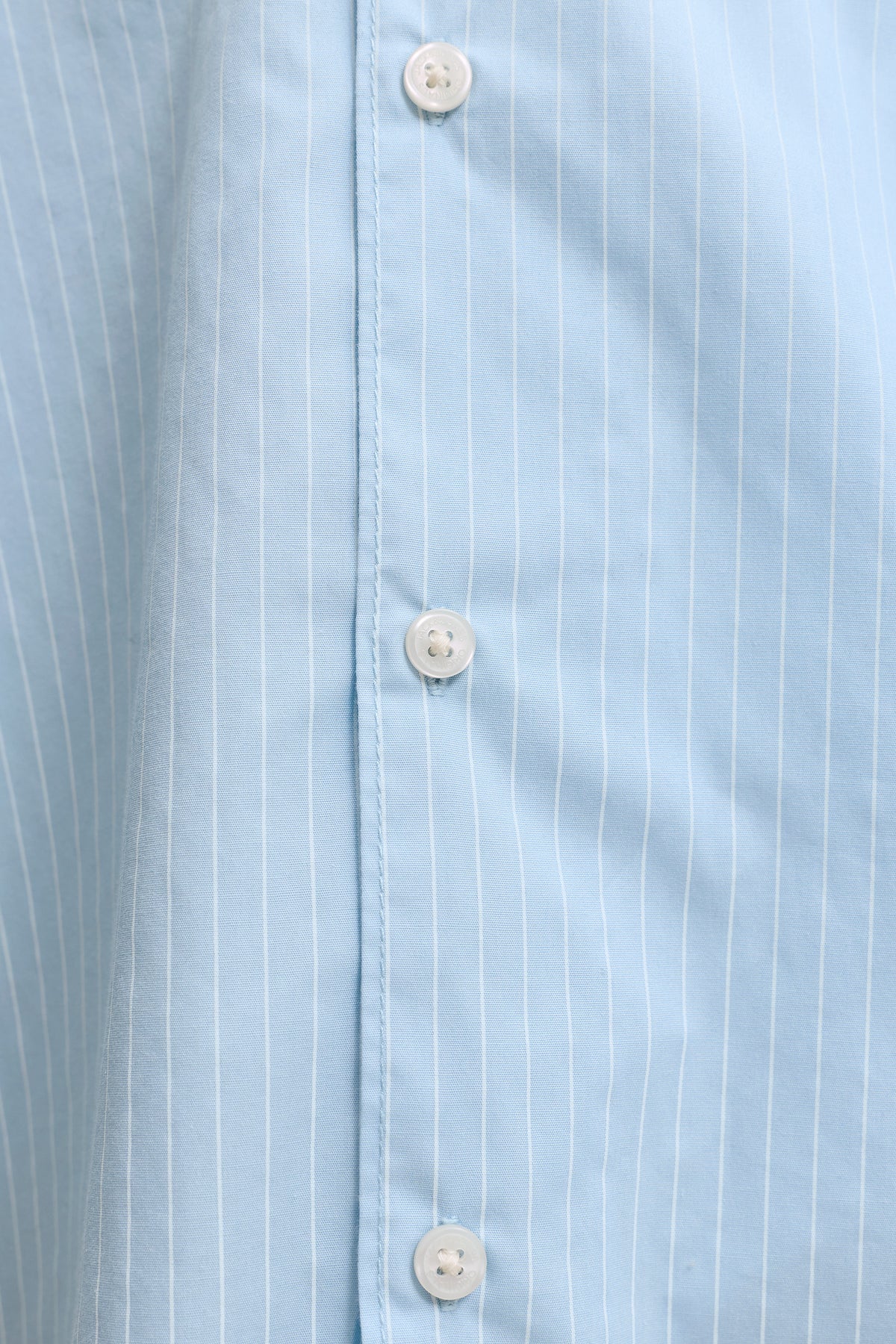 Jack & Jones Menton Poplin Stripe Resort Shirt SS Cashmere Blue