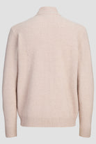 Jack & Jones Soho Ollie Knit High Neck Zip Car Atmosphere