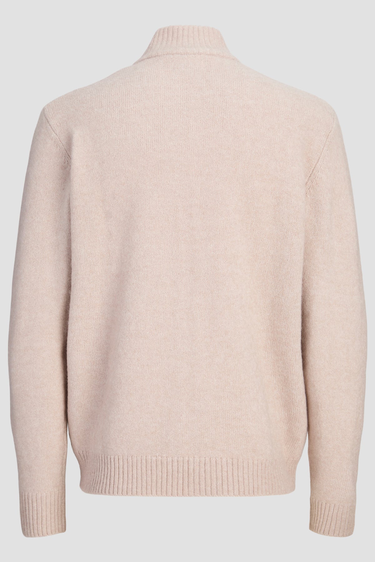 Jack & Jones Soho Ollie Knit High Neck Zip Car Atmosphere