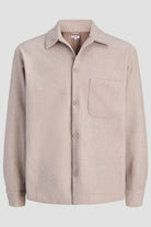 Jack & Jones Regent Overshirt Ls Oatmeal