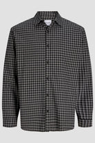 Jack & Jones Carter Check Shirt LS SN Black