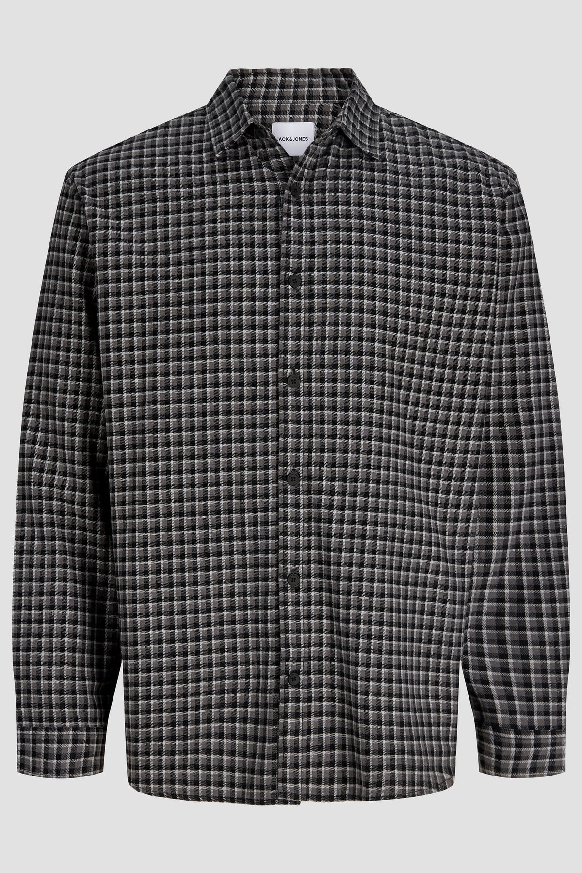 Jack & Jones Carter Check Shirt LS SN Black