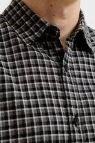 Jack & Jones Carter Check Shirt LS SN Black