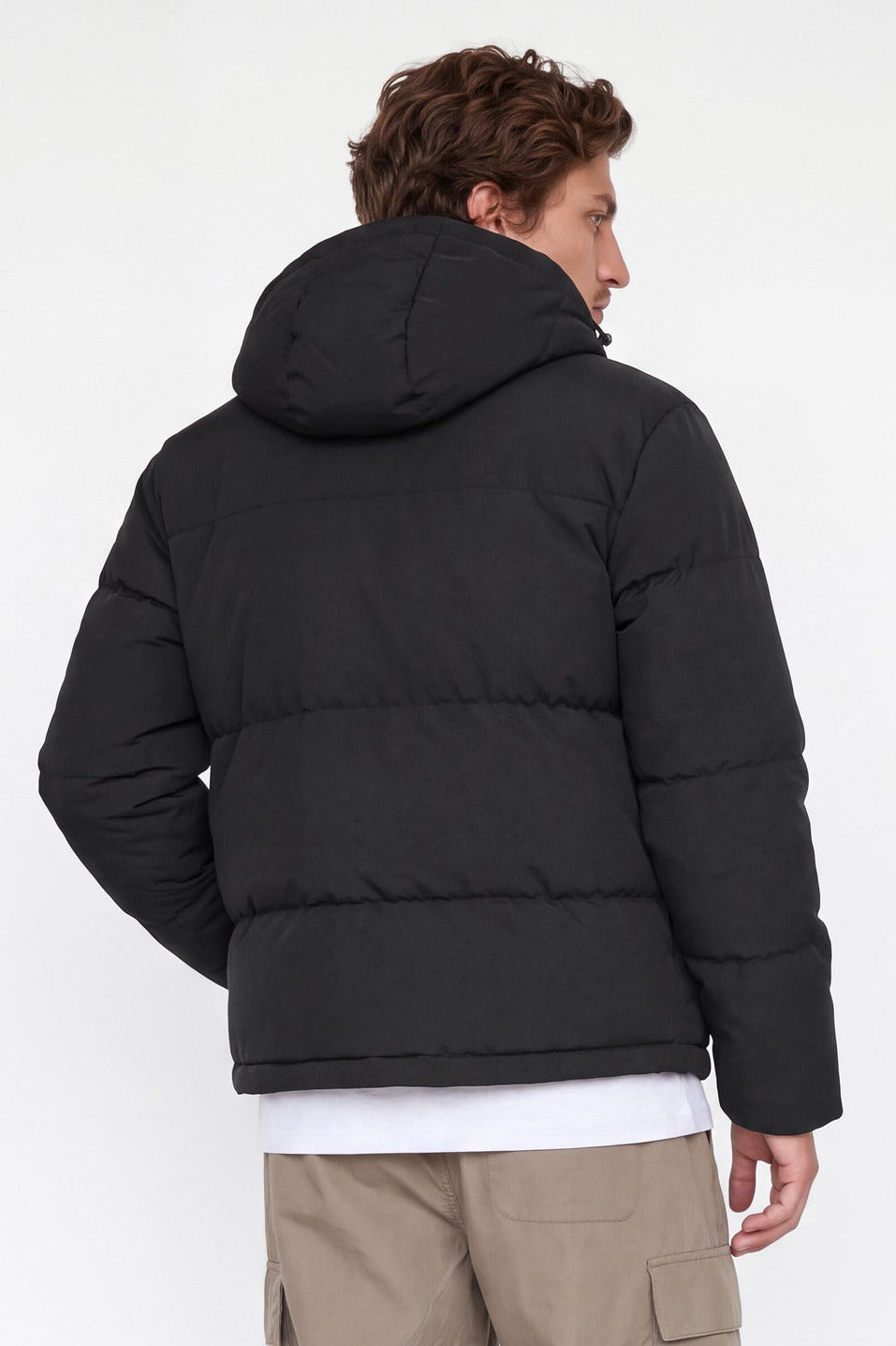 Jack & Jones Soho Puffer Hood Black