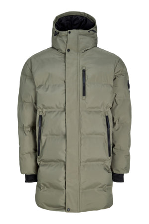 Jack & Jones Trace Alpha Long Puffer Dusty Olive