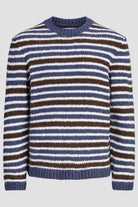 Jack & Jones Salamanco Knit Crew Neck Crown Blue