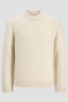 Jack & Jones Salamanco Knit Crew Neck Feather Gray