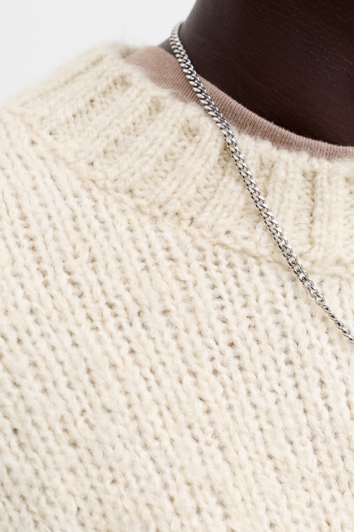 Jack & Jones Salamanco Knit Crew Neck Feather Gray