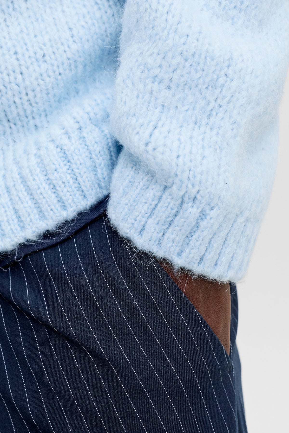 Jack & Jones Salamanco Knit Crew Neck Cashmere Blue
