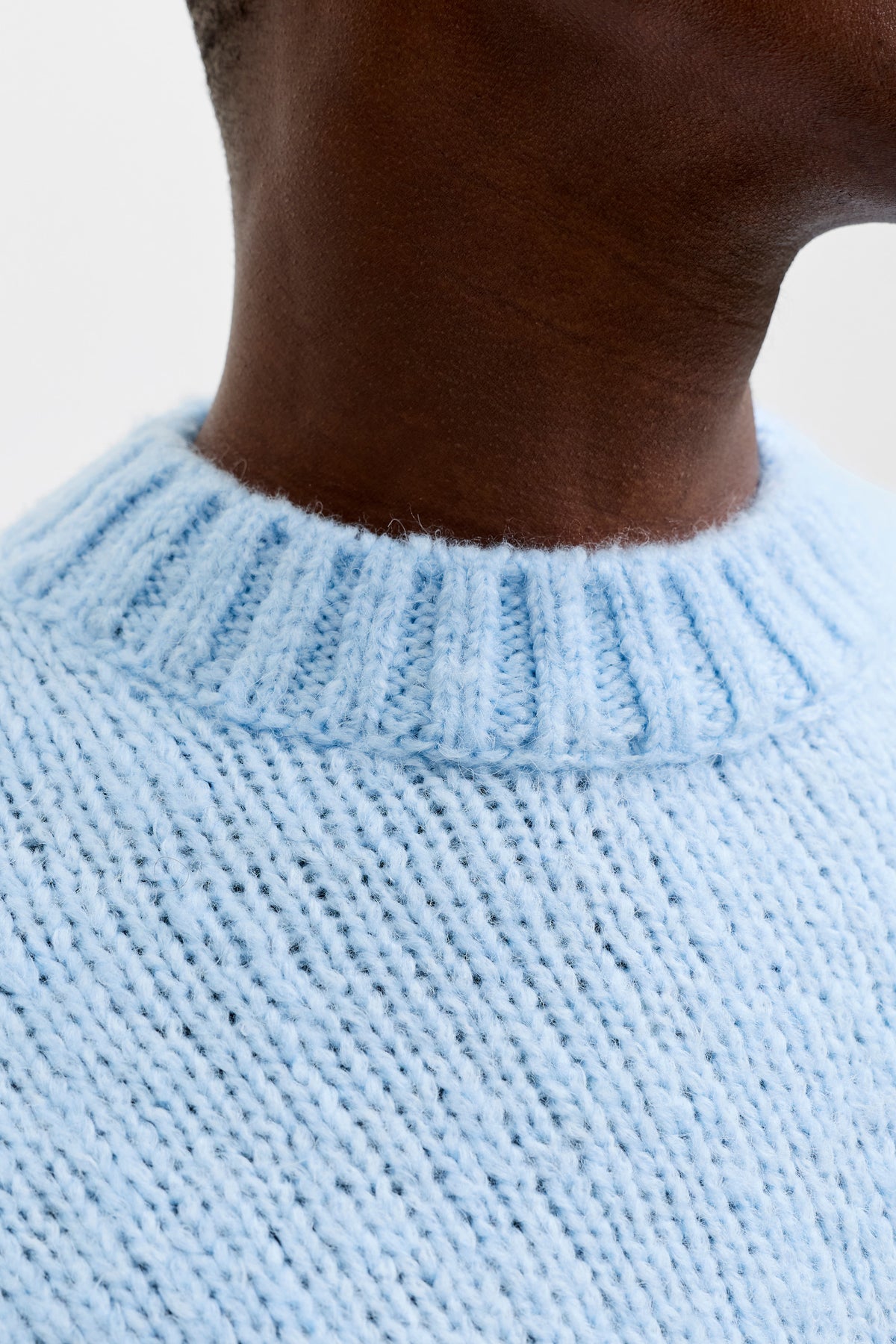 Jack & Jones Salamanco Knit Crew Neck Cashmere Blue