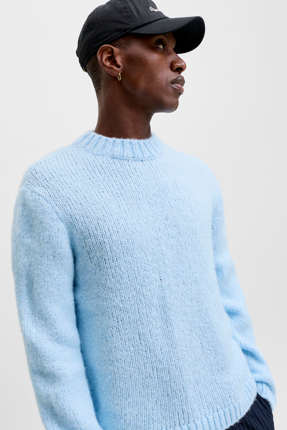 Jack & Jones Salamanco Knit Crew Neck Cashmere Blue