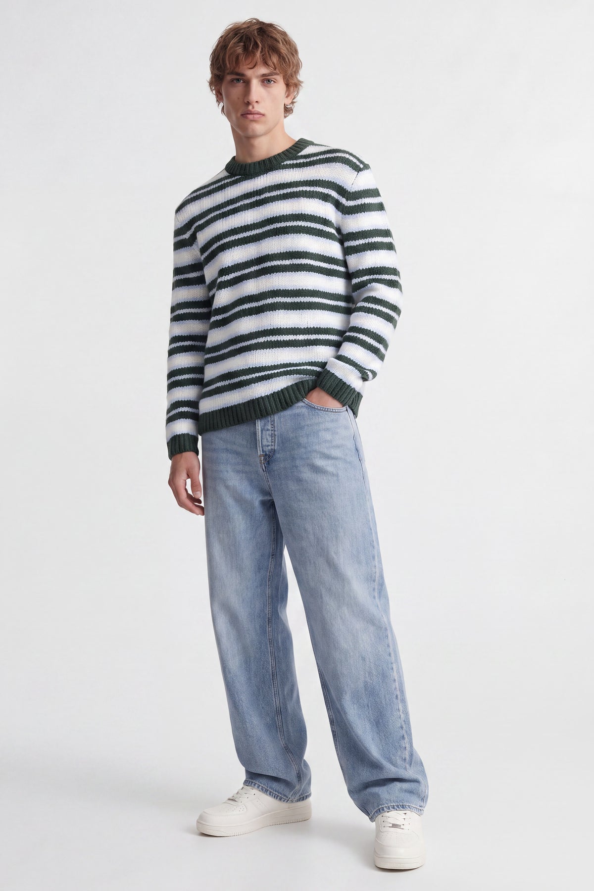 Jack & Jones Salamanco Knit Crew Neck Pine Grove
